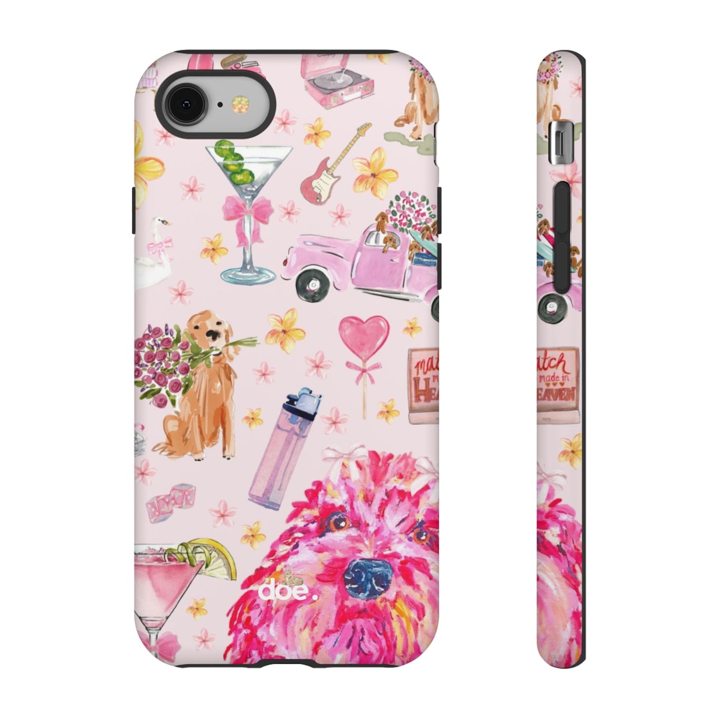 Dog Doodles iPhone Case