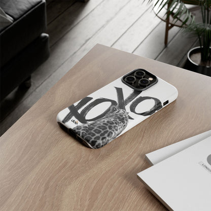 Leopard XOXO iPhone Case