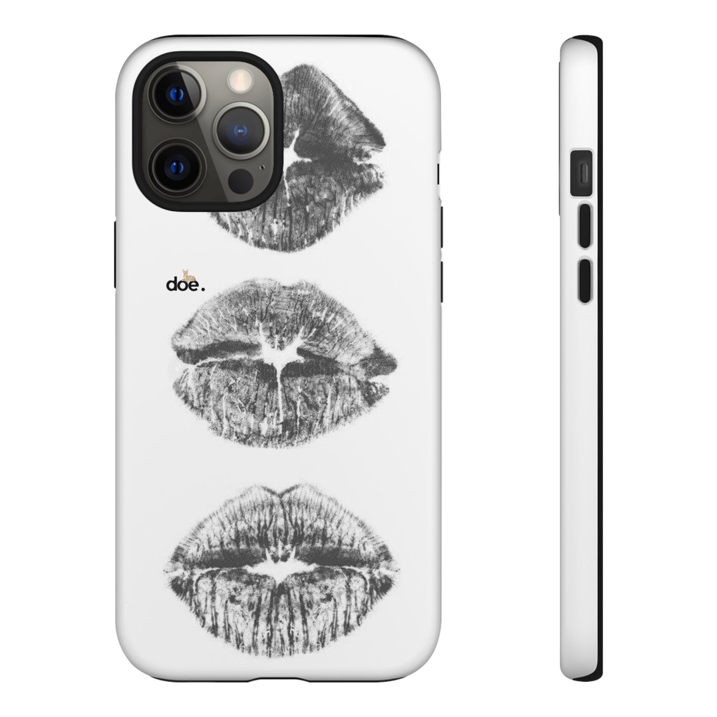 Three Kisses iPhone Case