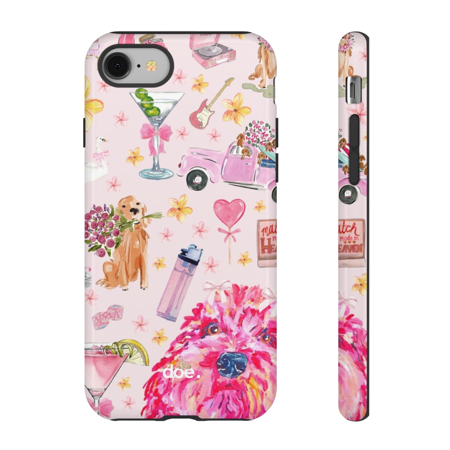 Dog Doodles iPhone Case