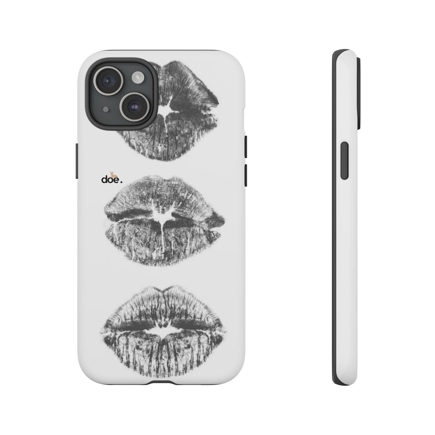 Three Kisses iPhone Case