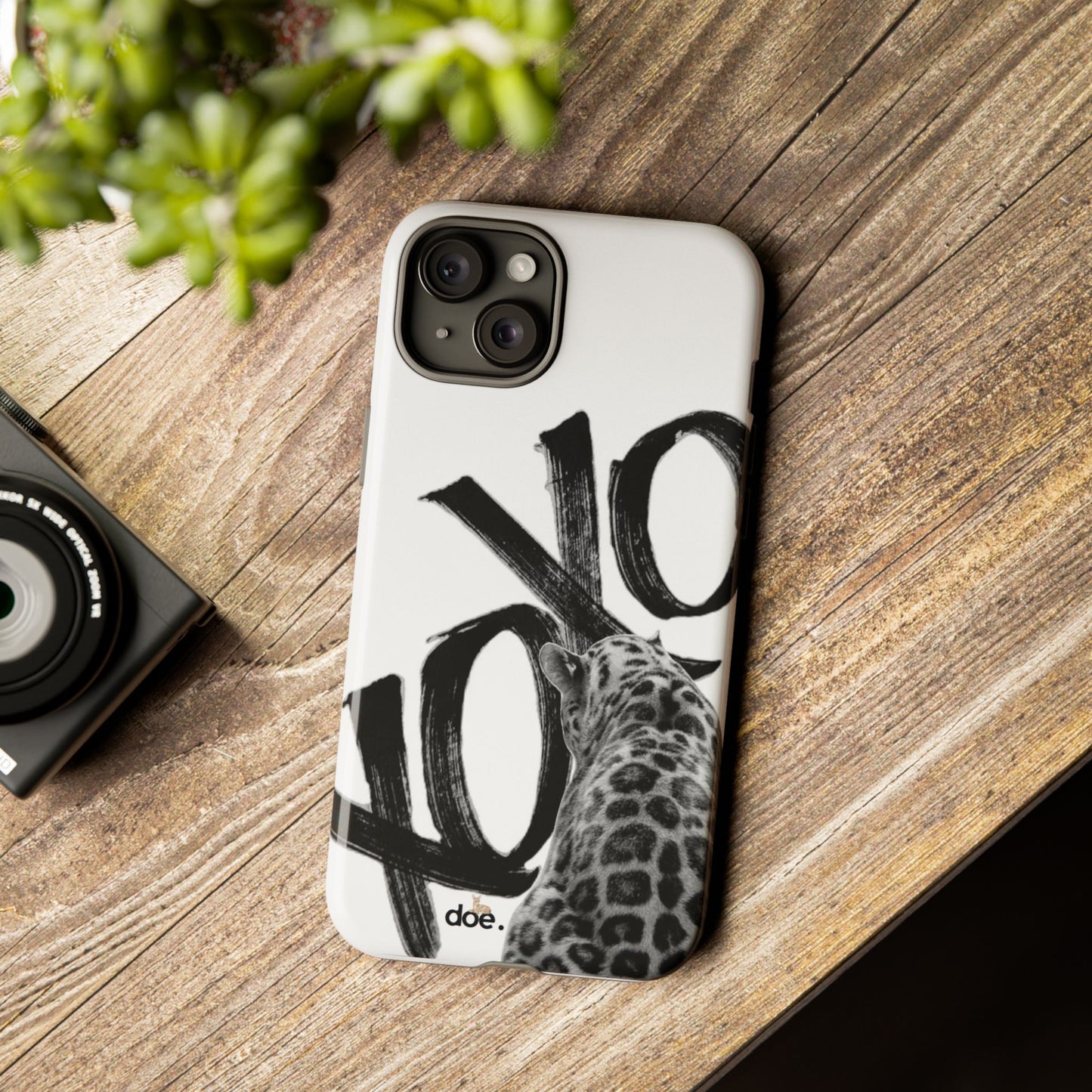 Leopard XOXO iPhone Case