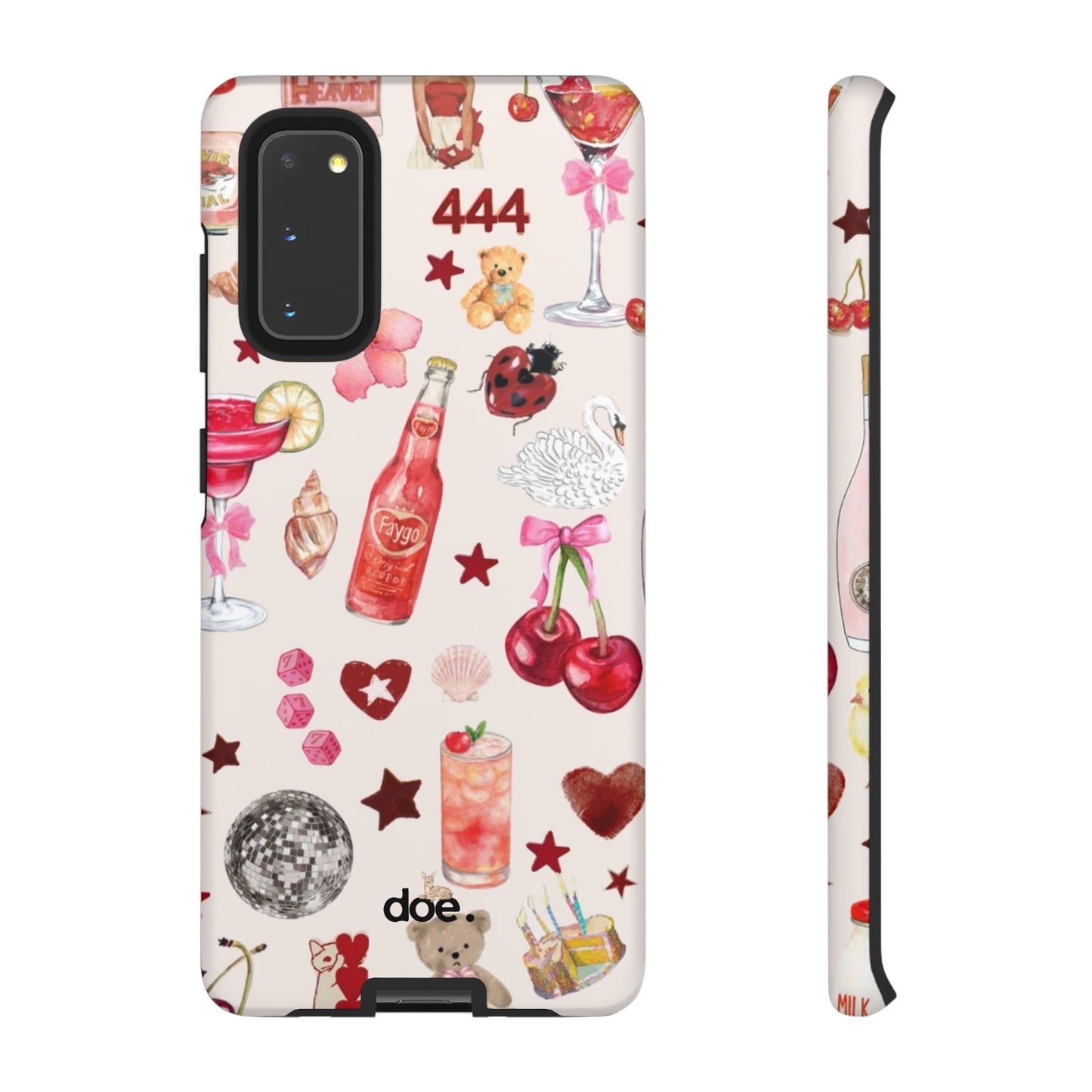 Pink Clutter Samsung Case