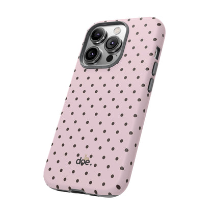 Pink Polka Dot iPhone Case