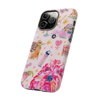 Dog Doodles iPhone Case