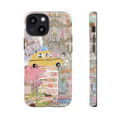 Travel Clutter iPhone Case