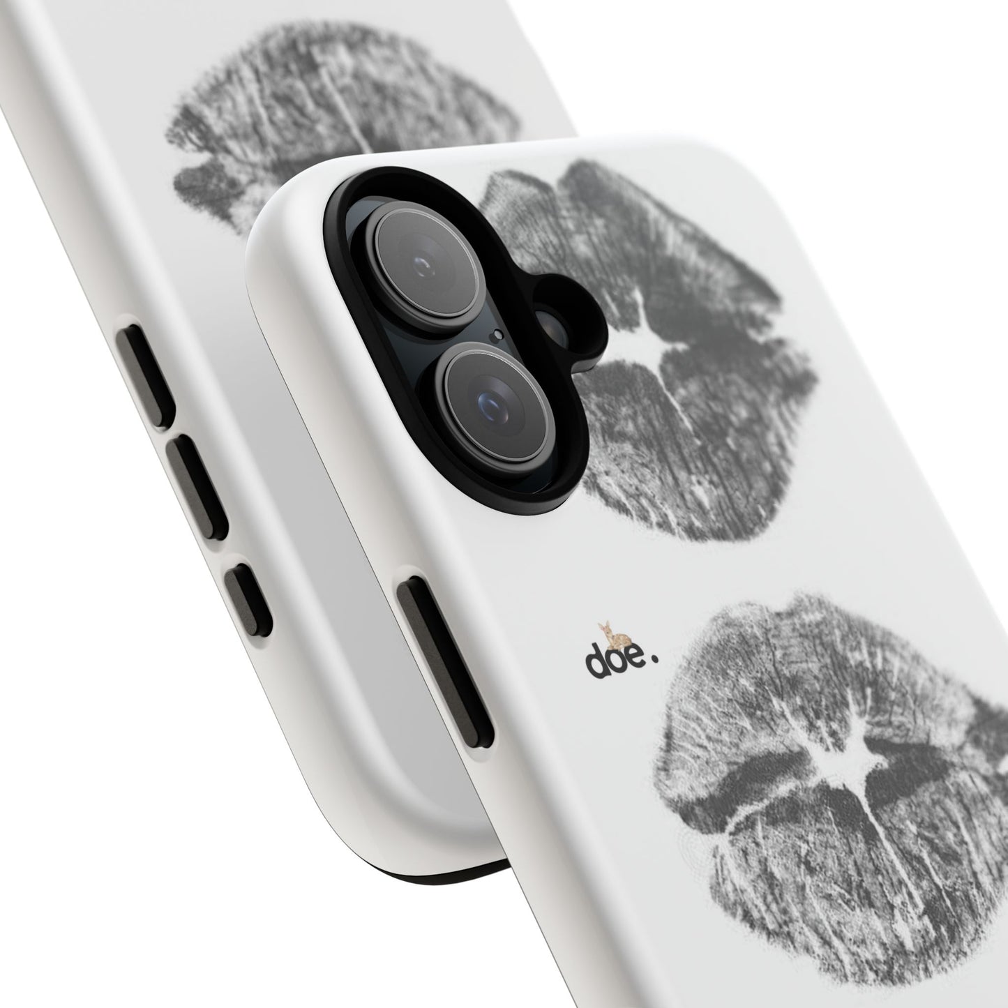 Three Kisses iPhone Case