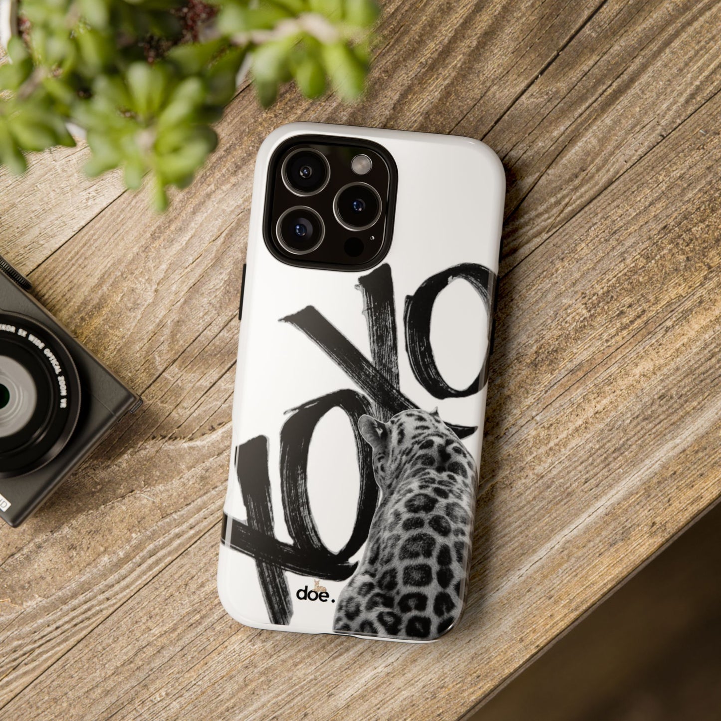 Leopard XOXO iPhone Case