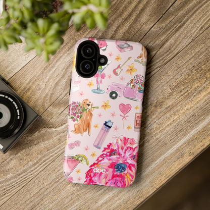 Dog Doodles iPhone Case