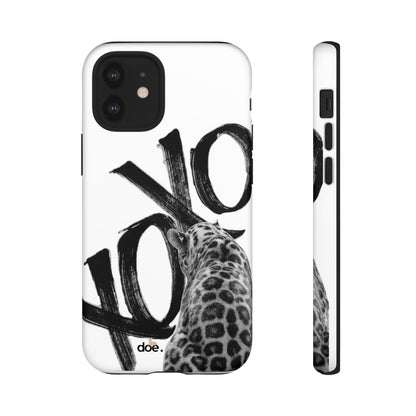 Leopard XOXO iPhone Case
