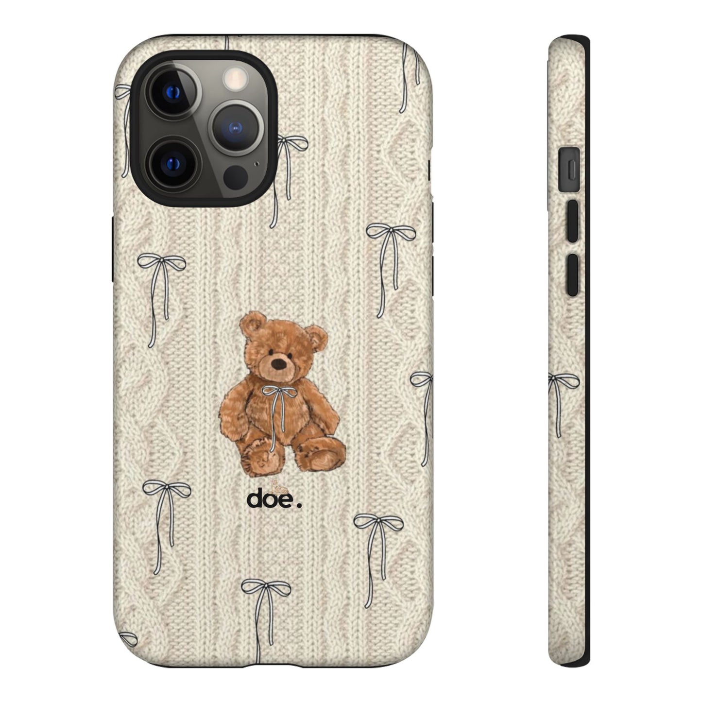 Little Bow Bear iPhone Case