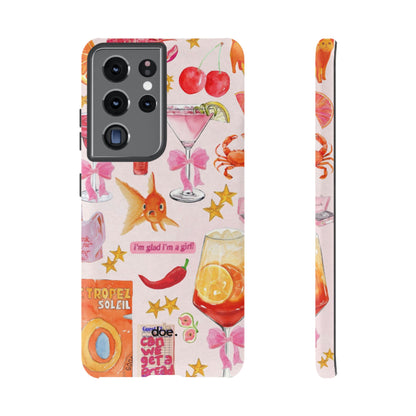 I'm glad I'm a girl Samsung Case