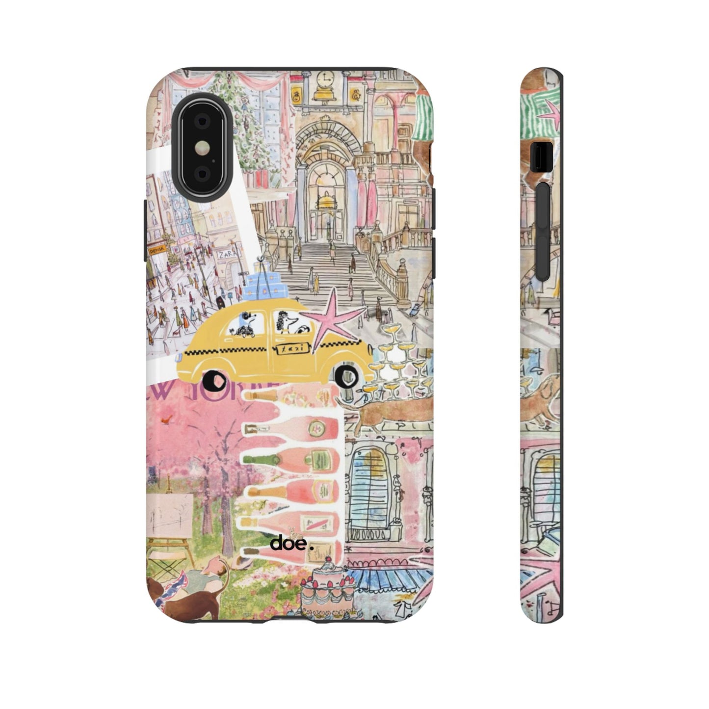 Travel Clutter iPhone Case