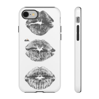 Three Kisses iPhone Case