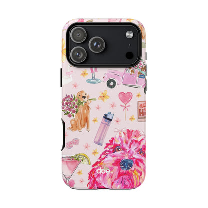 Dog Doodles iPhone Case