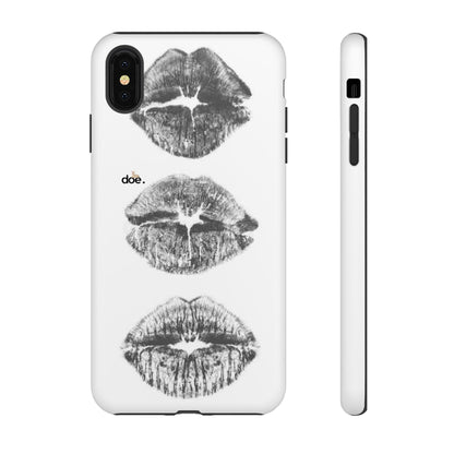 Three Kisses iPhone Case