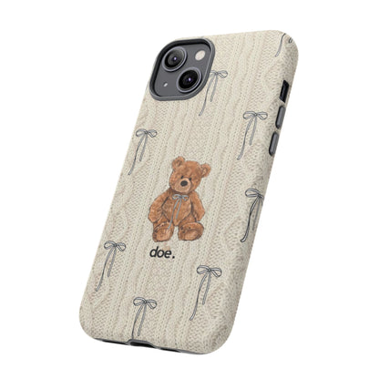 Little Bow Bear iPhone Case